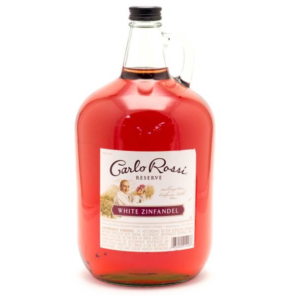Carlo Rossi White Zinfandel 4