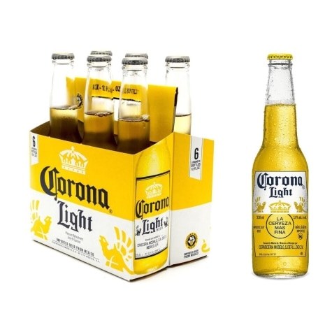 Corona Light Bottle 6 Pack