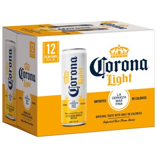 Corona Light Cans 12 Pack