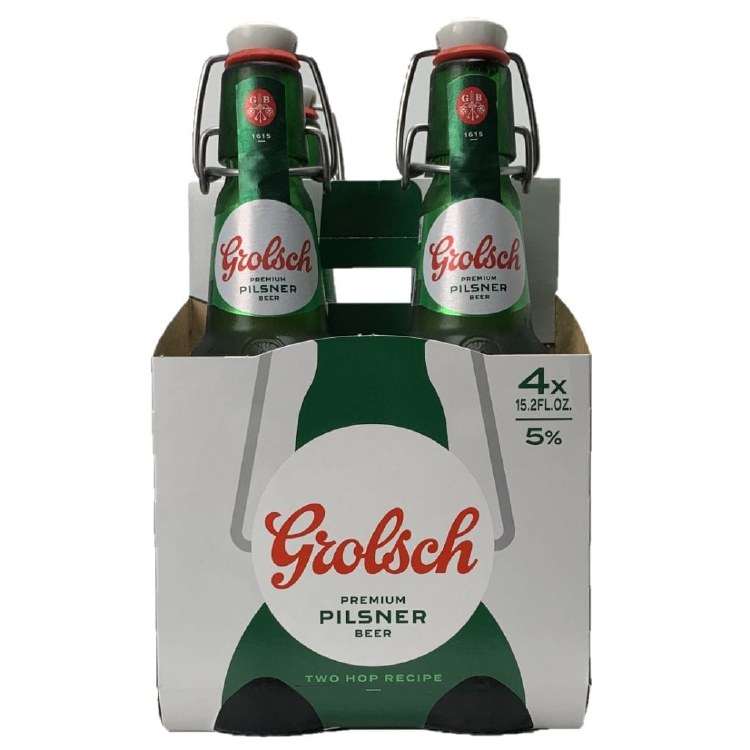 Grolsch Bottle 4 Pack