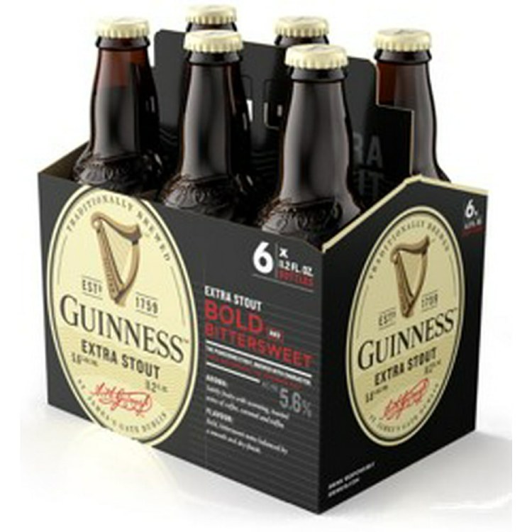 Guinness Bottle 6 Pack