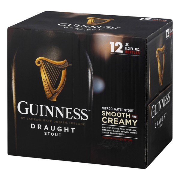 GUINNESS DRAUGHT 12 PACK BOTTLE