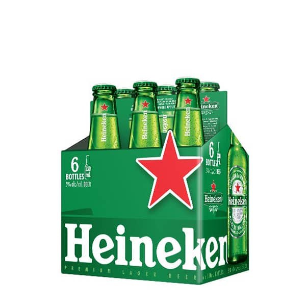 Heineken 70z Btl 6 Pack