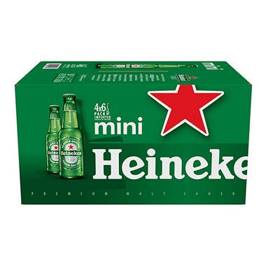 Heineken Bottle 7 Oz 24 Pack