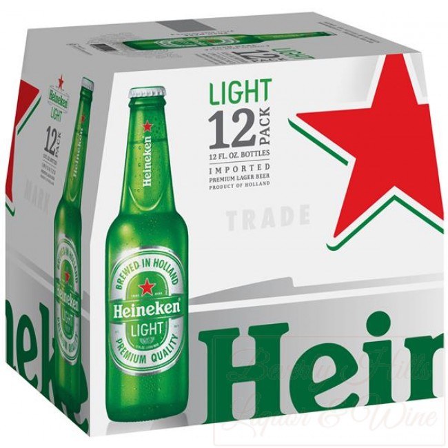 Heineken Light Bottle 12 Pack
