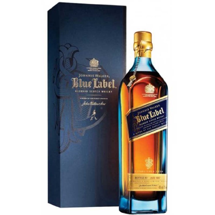 JOHNNIE WALKER BLUE LABEL 750ML