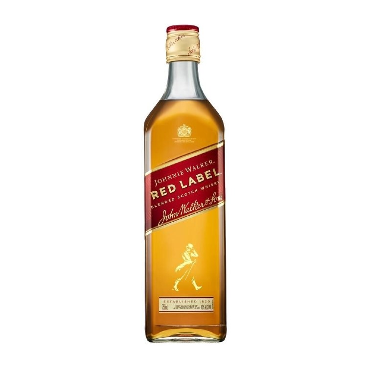 JOHNNIE WALKER RED LABEL 750ML