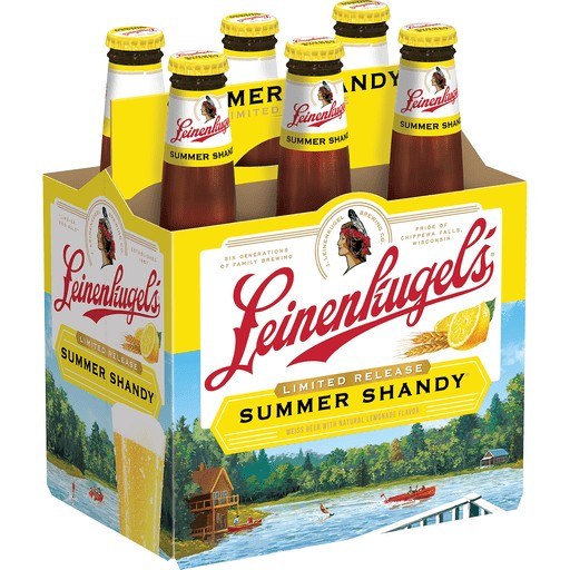 LEINENKUGELS SUMMER SHANDY 6 PACK