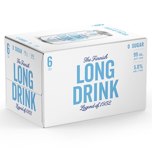 LONG DRINK ZERO CALORIES 6 PACK