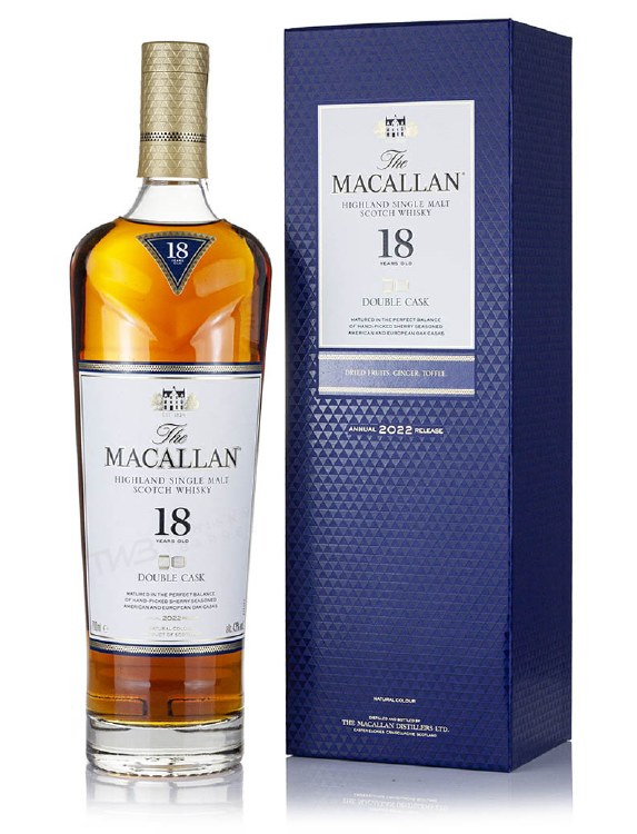 MACALLAN 18 YEAR DOUBLE CASK