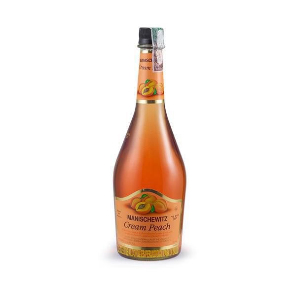 MANISCHEWITZ CREAM PEACH 750ML