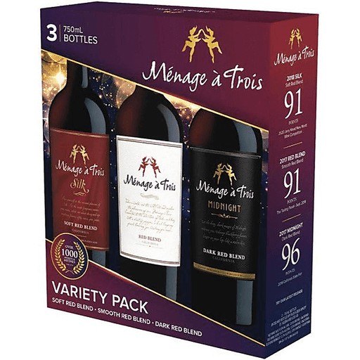 MENAGE A TROIS VARIETY PACK