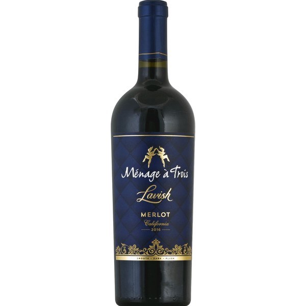 MENAGE A TROIS LAVISH MERLOT