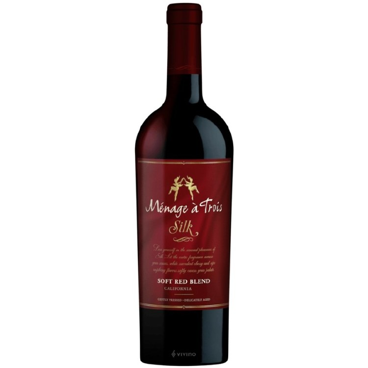 MENAGE A TROIS SILK RED BLEND