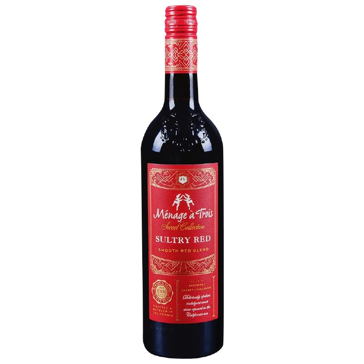 MENAGE A TROIS SULTRY RED BLEND