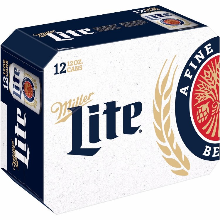 Miller Lite Can 12 Pack