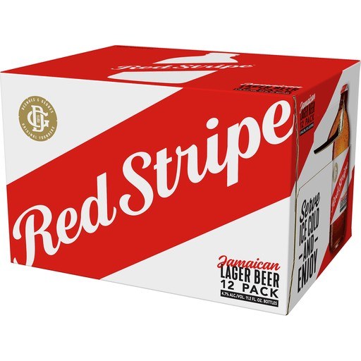 Red Stripe 12 Pack