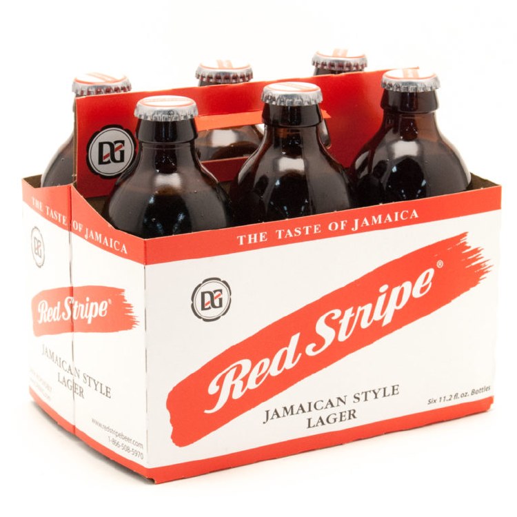Red Stripe 6 Pack