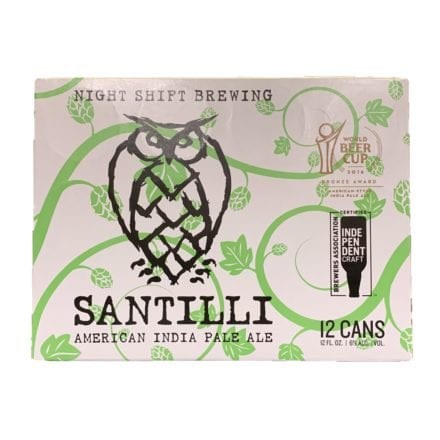 NIGHT SHIFT SANTILLI 12PACK CANS