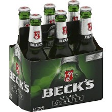 Becks Bottle 6 Pack