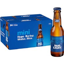 Bud Light Bottle 7 Oz Case