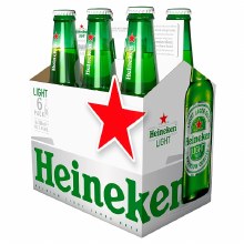 Heineken Light Bottle 6 Pack