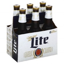 MILLER LITE 6 PACK BOTTLE
