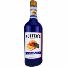 POTTERS BLUE CURACAO LITER