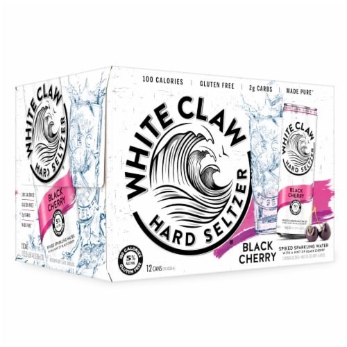 WHITE CLAW BLACK CHERRY 12PACK