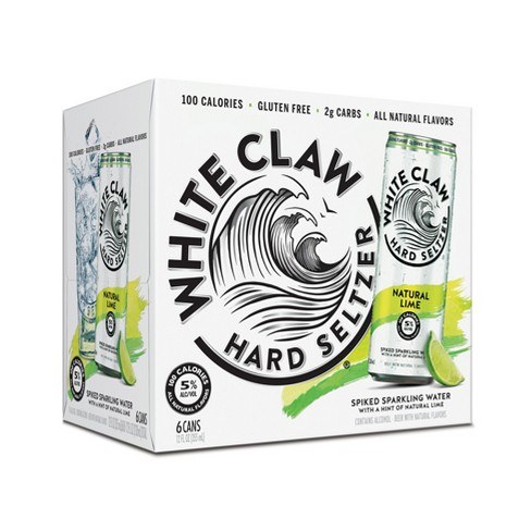 WHITE CLAW LIME 6PACK