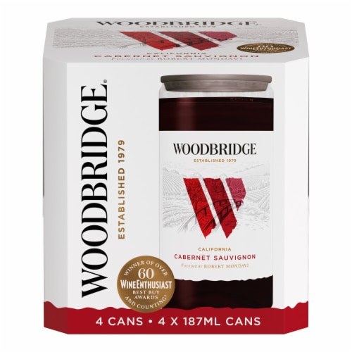 WOODBRIDGE CABERNET SAUVIGNON 4PACK 187ML