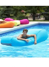 Ocean Blue Capri Inflatable Lounger Turquoise