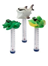 Ocean Blue Floating Animal Thermometer (Frog/Shark/Gator)