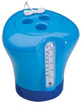 Ocean Blue Floating Chlorinator/Thermometer Combo