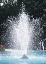 Ocean Blue Rock Fountain