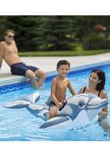 Ocean Blue Spinner Dolphin Ride-On