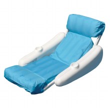 SUNCHASER FLOATING LOUNGE CHAIR W/ SUNSOFT INFLATABLE SLING