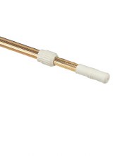 8'-16' gold Telescopic Pole (Ribbed Finish)