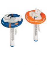 Ocean Blue Floating Polar Bear Thermometer (2 styles)