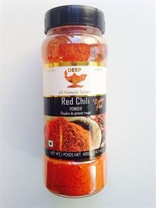 Deep Red Chilli Powder (Bottle) 400 G