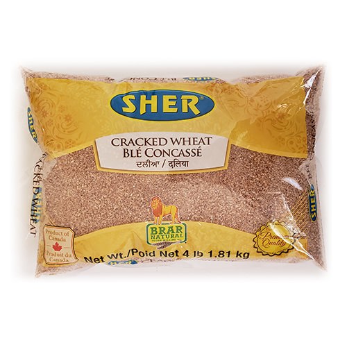 Sher Cracked Wheat 4 Lbs