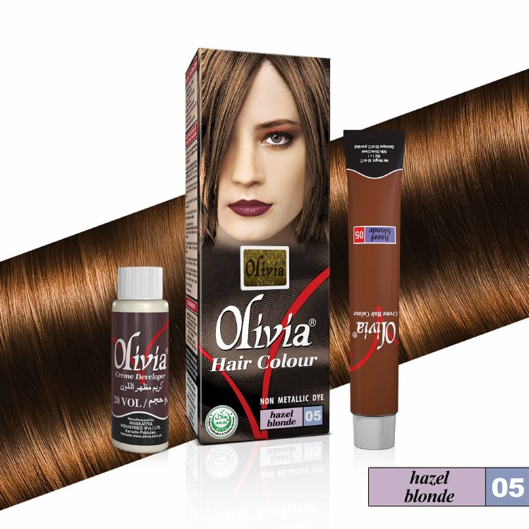 Olivia Hazel Blonde Hair Color Non Metallic Dye 50 ML