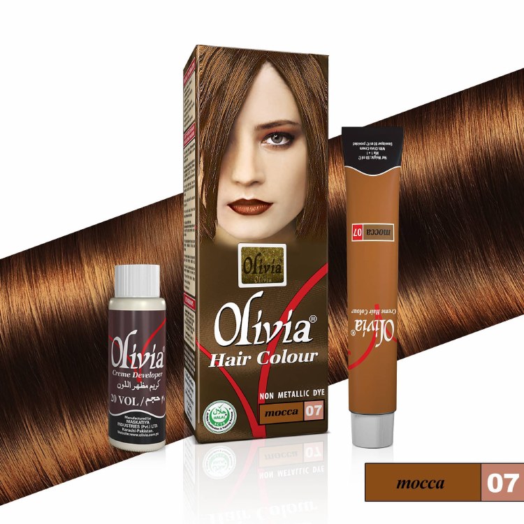 Olivia Mocca Hair Color Non Metallic Dye 50 ML