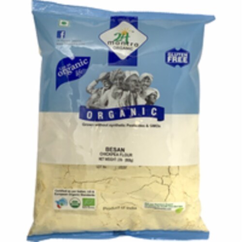 24 Mantra Organic Besan Chickpea Flour  2Lbs