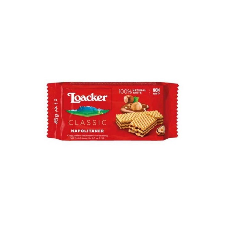 Loacker Classic Hazelnut Wafer 45 G