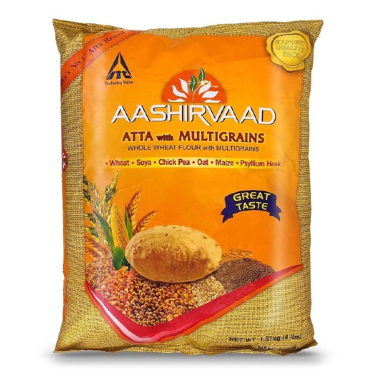 Aashirvaad Atta with Multigrains 4 Lb