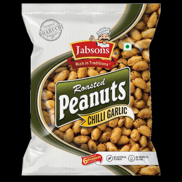 Jabsons Roasted Peanuts (Chilli Garlic) 140 G