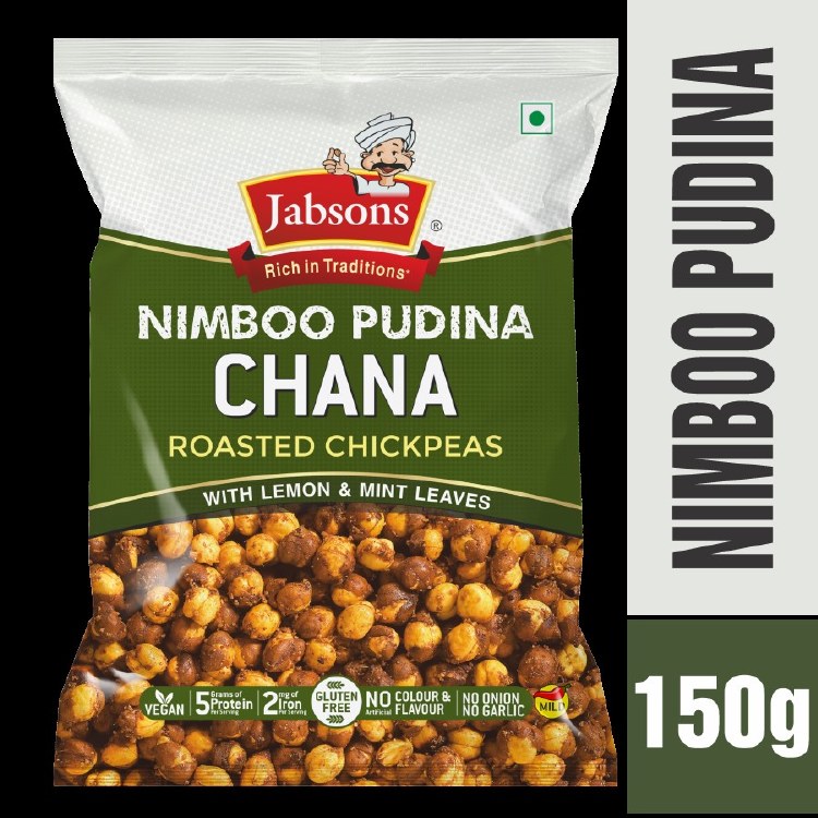 Jabsons Nimbu Pudina Chana 140 g