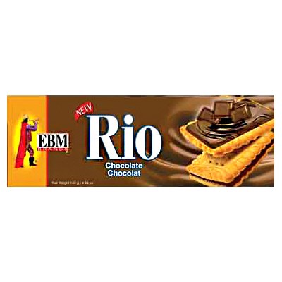 EBM Rio Chocolate / Vanilla Biscuits  117 G