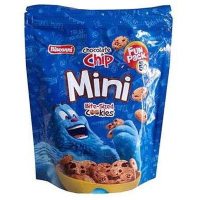 Bisconni Chocolate Chip Mini Bite-Sized Cookies 110 G